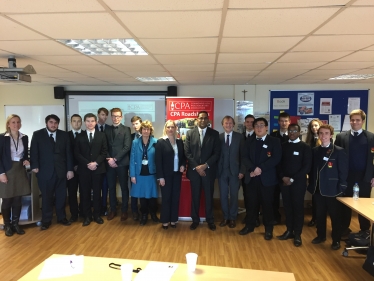 School pupils visited by the Commonwealth Parliamentary Association